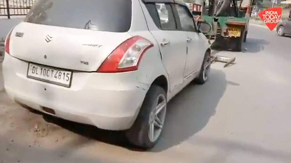 कार में सवार थे बदमाश