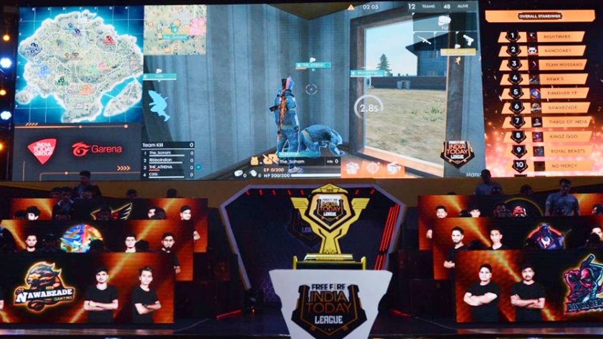 फ्री फायर इंडिया टुडे लीग का ग्रैंड फिनाले