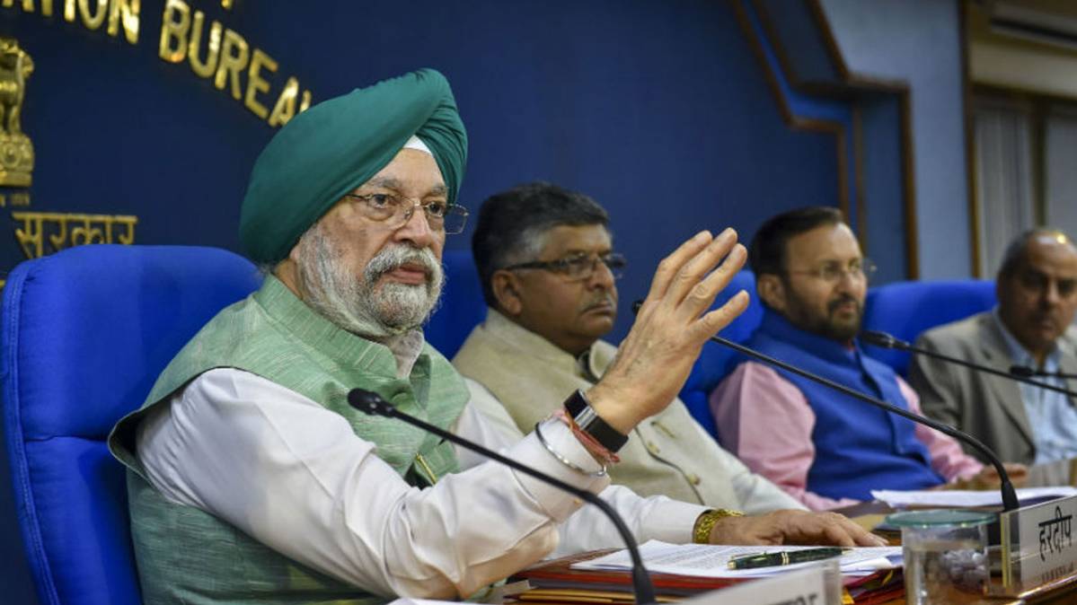 हरदीप सिंह पुरी- PTI Photo