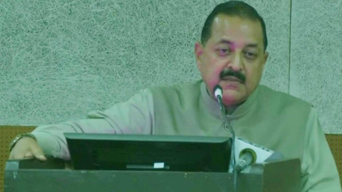 केंद्रीय राज्य मंत्री डॉक्टर जितेंद्र सिंह (PHOTO ANI)