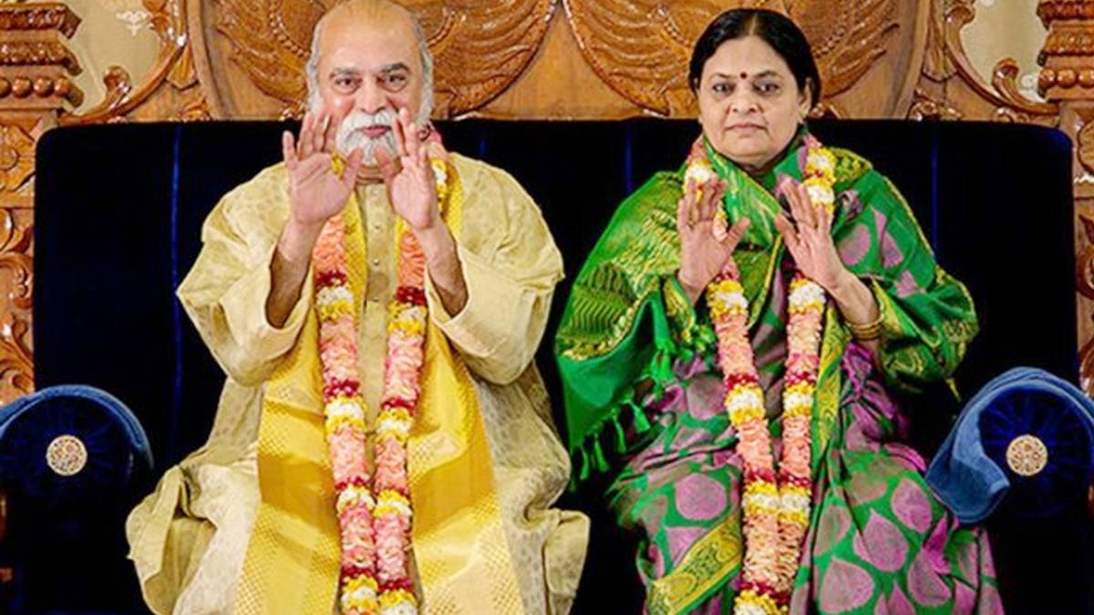 विजय कुमार नायडू उर्फ़ कल्कि बाबा(फाइल फोटो)