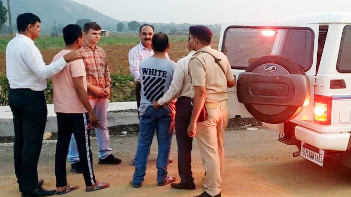दोनों आरोपी को गुजरात एटीएस ने किया गिरफ्तार