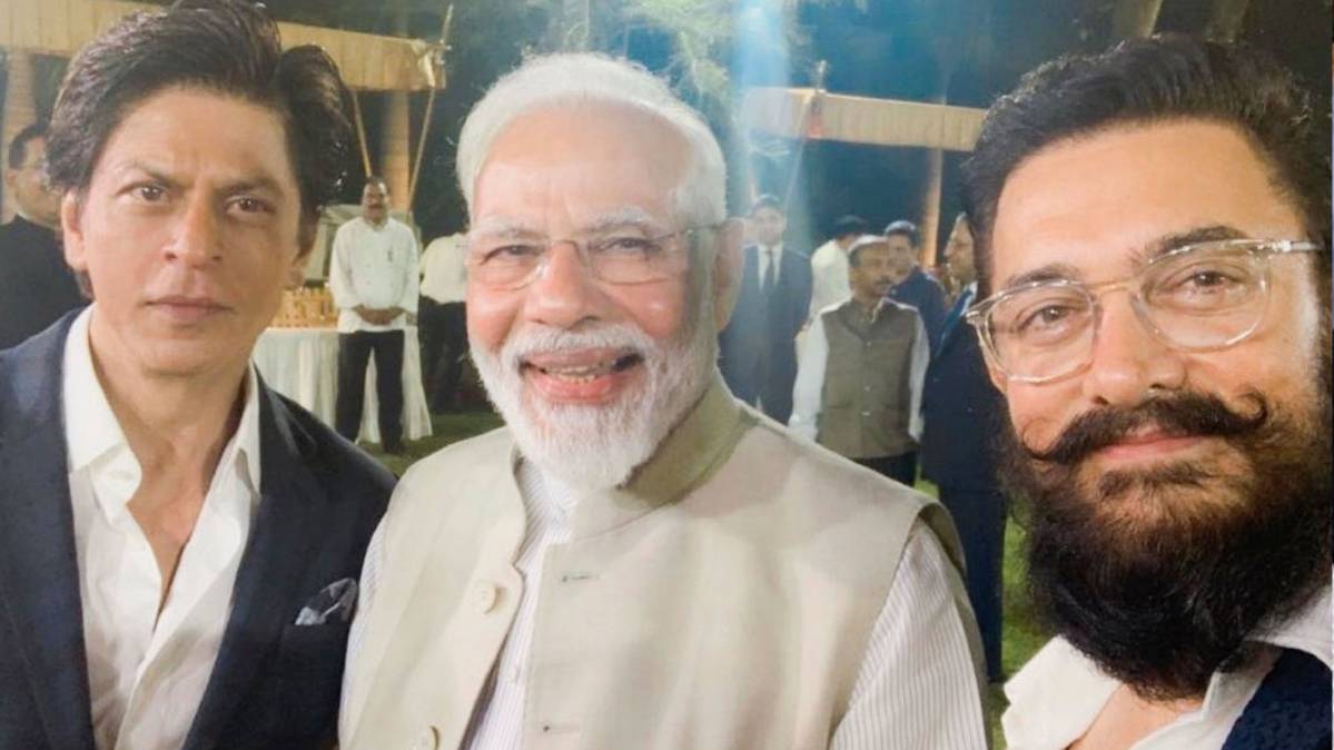 पीएम मोदी से मिलले शाहरुख खान, आमिर खान जैसे बड़े अभिनेता पहुंचे