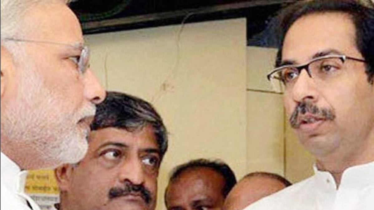 Prime Minister Narendra Modi and Shiv Sena chief Uddhav Thackeray. (Photo: PTI file)