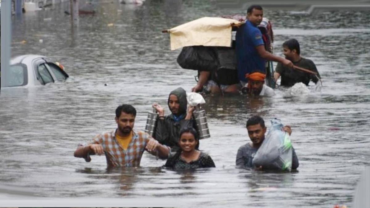 पटना पर कहर बनकर टूटी बारिश