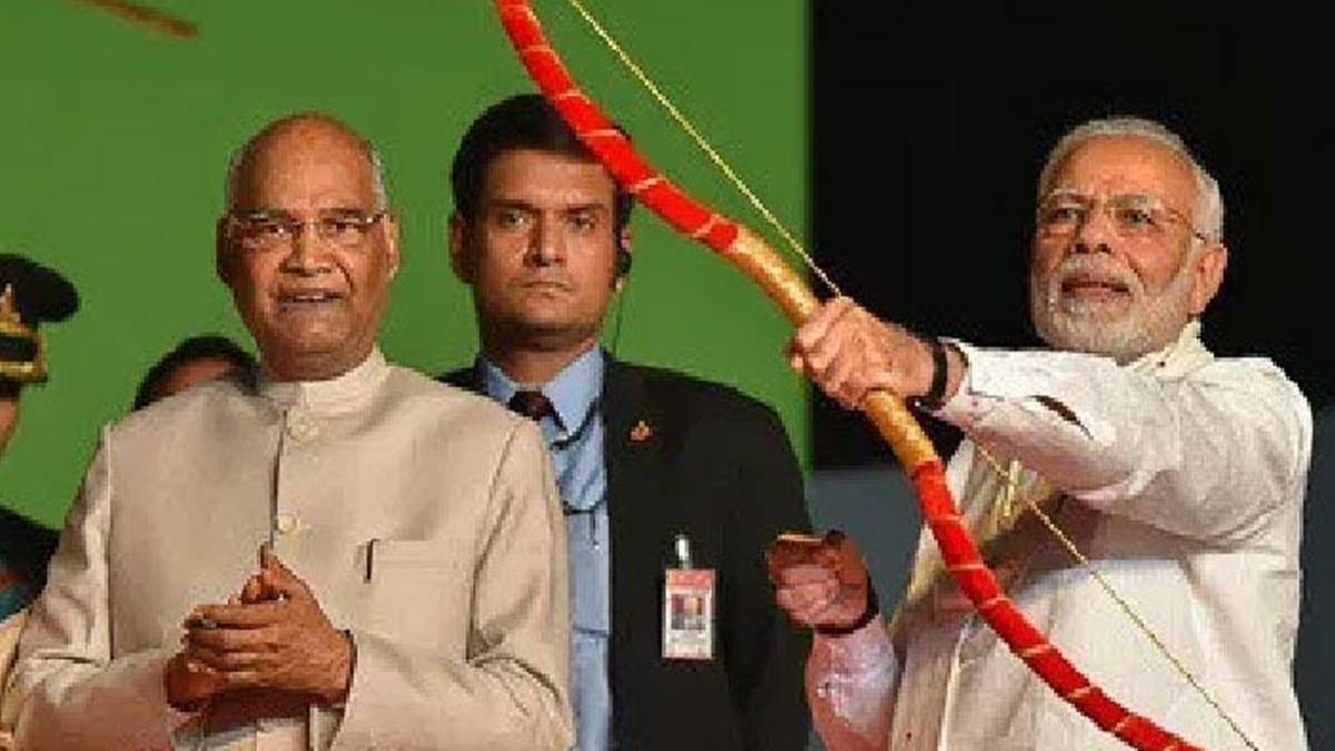 राष्ट्रपति कोविंद के साथ पीएम मोदी(फाइल फोटो-PTI)