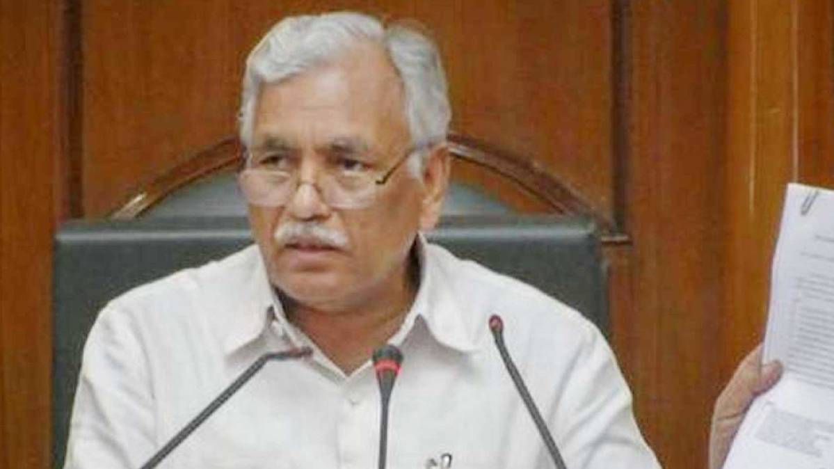 दिल्ली विधानसभा के स्पीकर रामनिवास गोयल