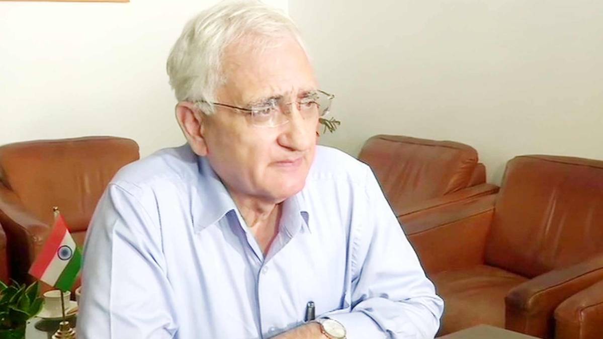 कांग्रेस नेता सलमान खुर्शीद