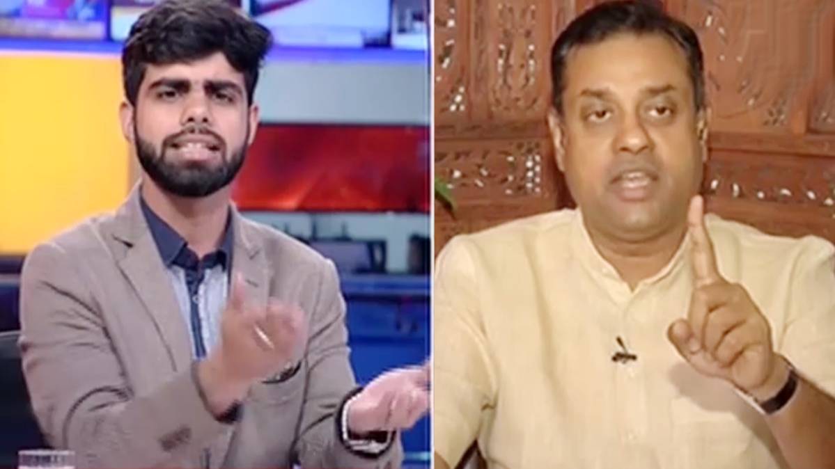 अकीब शाह और संब‍ित पात्रा