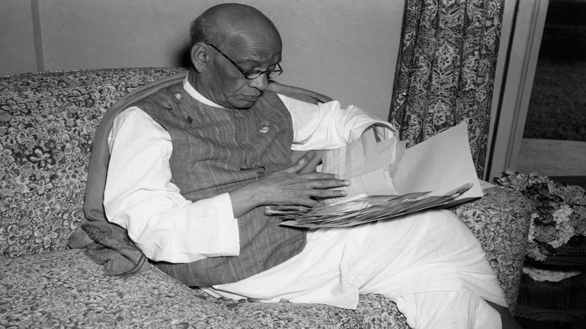 सरदार पटेल को श्रद्धांजलि