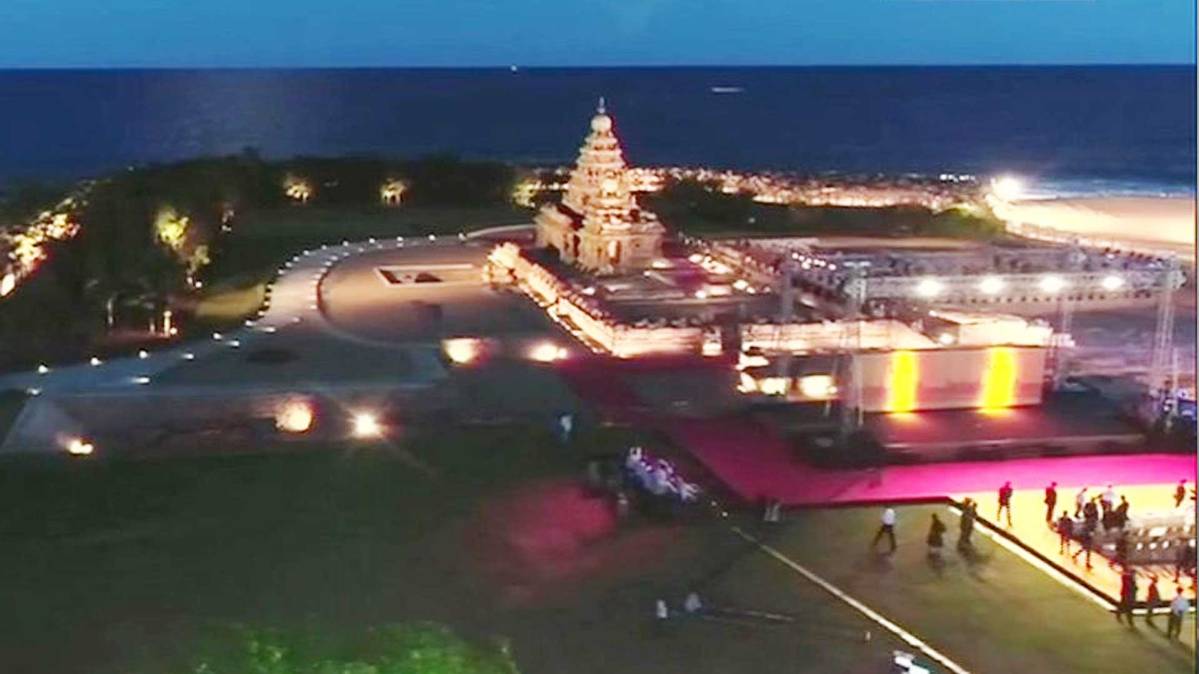 महाबलीपुरम का प्रमुख तीर्थ स्थान शोर मंदिर