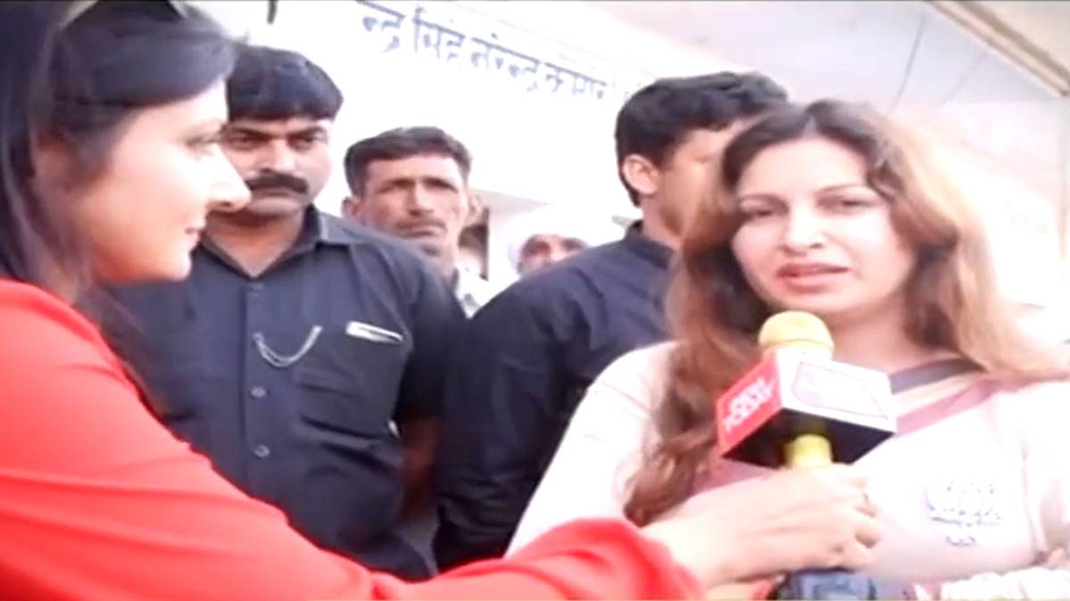 बीजेपी उम्मीदवार स्टार सोनाली फोगाट