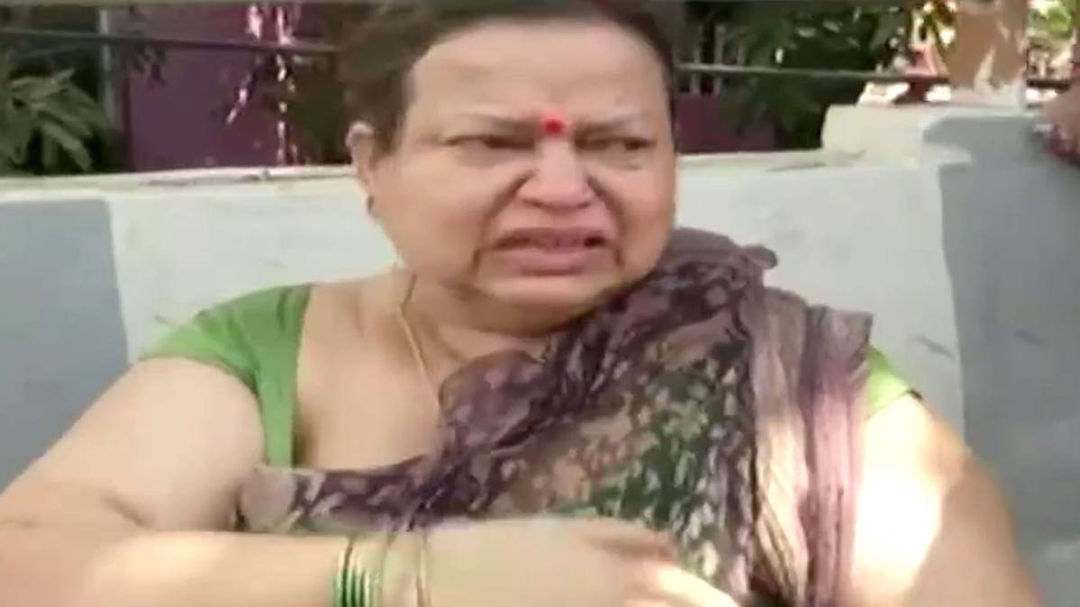 महिला ने सुनाई आपबीती(Video Grab)