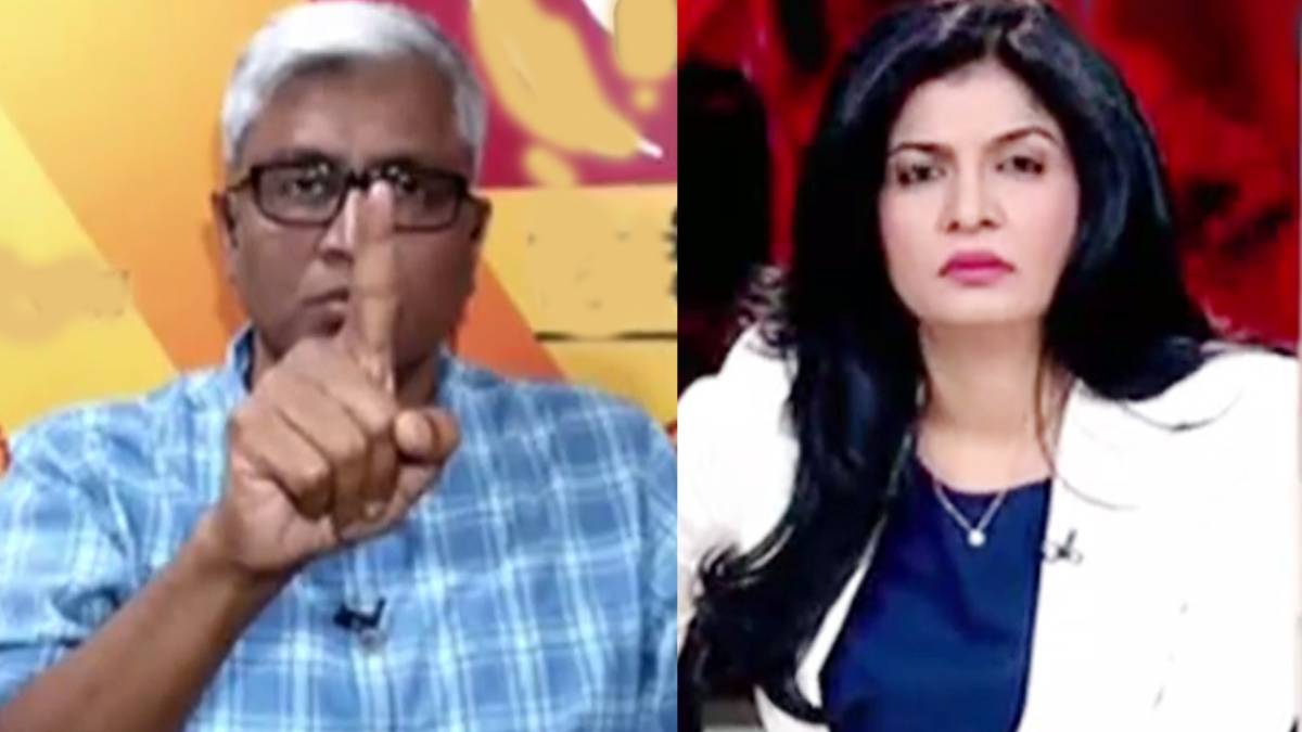 राजनीतिक विश्लेषक आशुतोष और एंकर अंजना ओम कश्यप