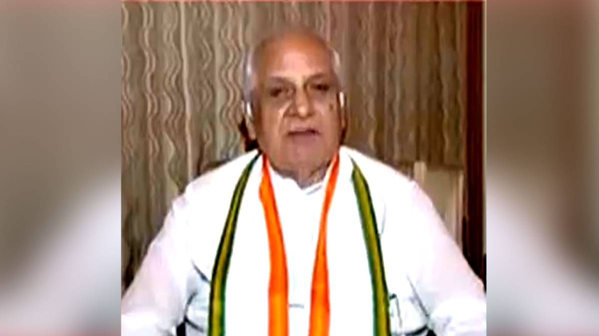 ए आर कोहली, पूर्व राज्यपाल (Video Grab)