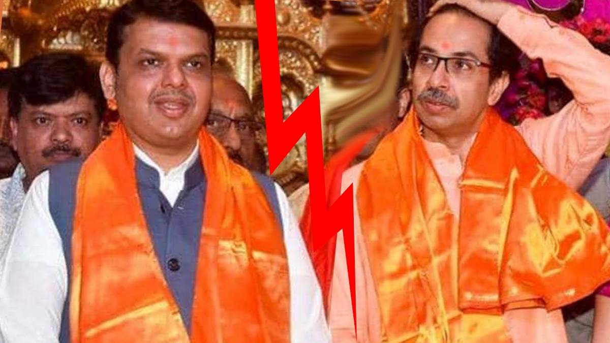 देवेंद्र फडणवीस और उद्धव ठाकरे (फोटो-PTI)