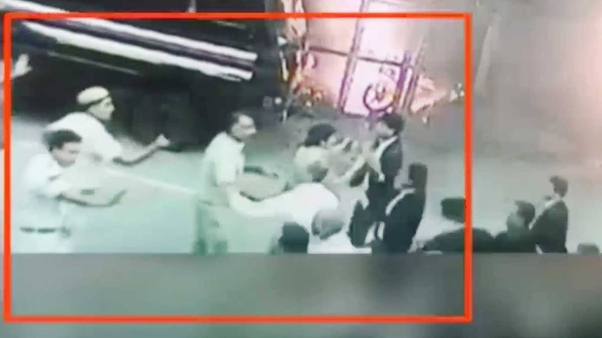 तीस हजारी कोर्ट का नया सीसीटीवी आया सामने