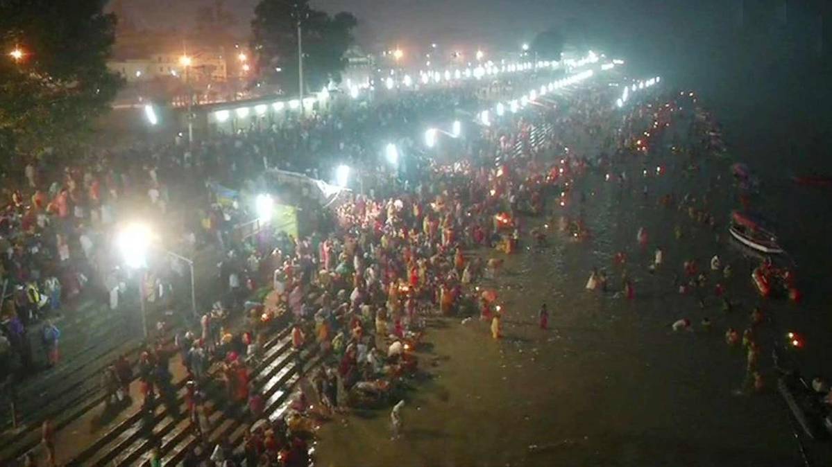 आज सुबह (फोटो ANI)