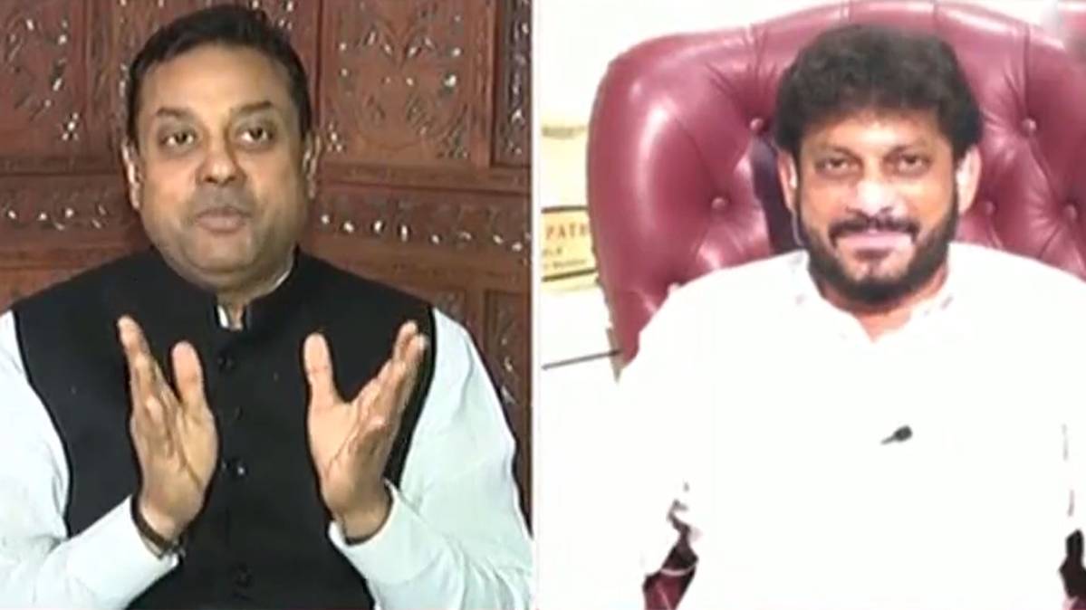 संबित पात्रा vs वारिस पठान