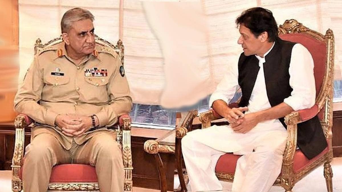 इमरान खान और आर्मी चीफ कमर जावेद बाजवा की मुलाकात