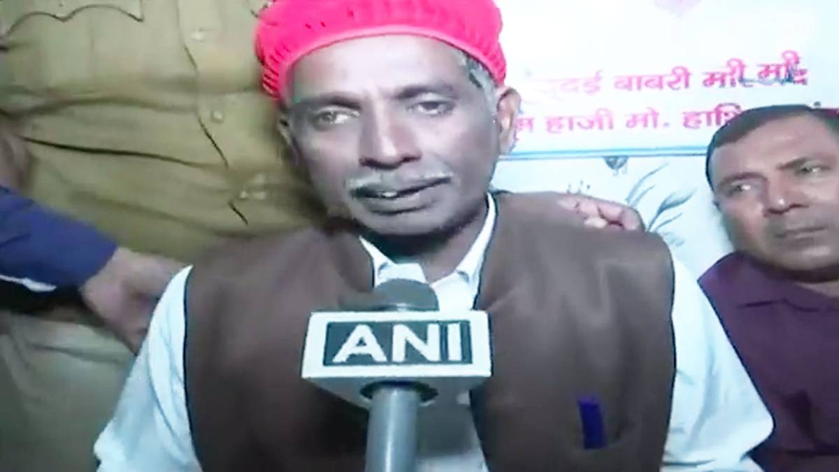 मुस्लिम पक्षकार इकबाल अंसारी