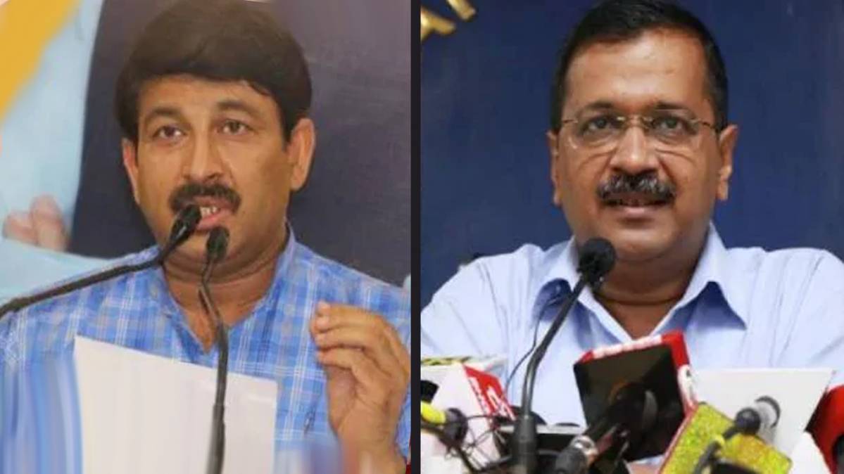 मनोज तिवारी और अरविंद केजरीवाल आमने-सामने