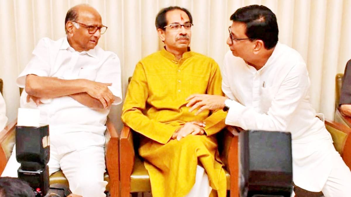 कांग्रेस- शिवसेना- एनसीपी (PTI)