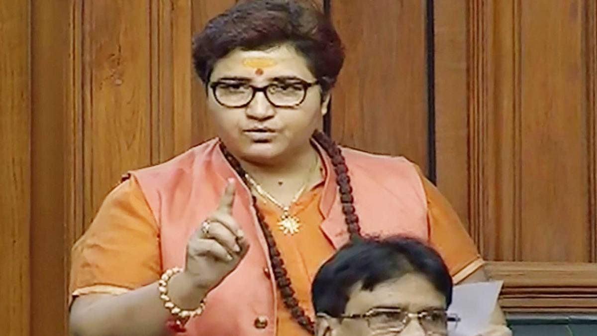 लोकसभा में साध्वी प्रज्ञा