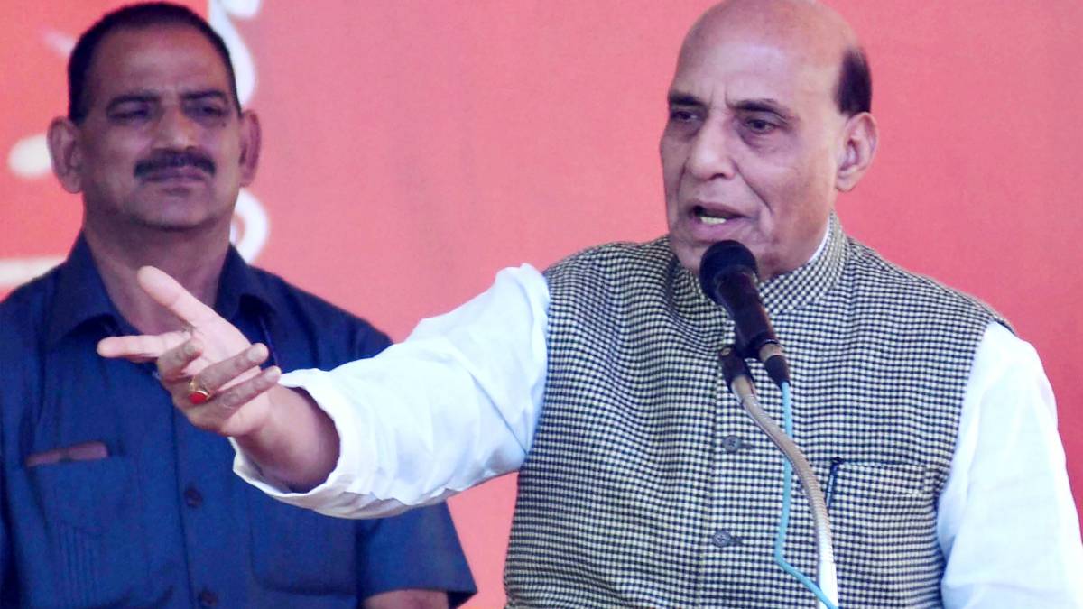 राजनाथ सिंह (PTI)