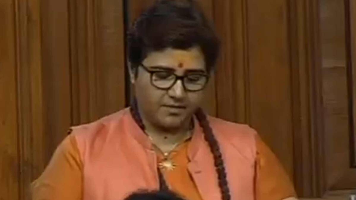 साध्वी प्रज्ञा ठाकुर (फोटो ANI)