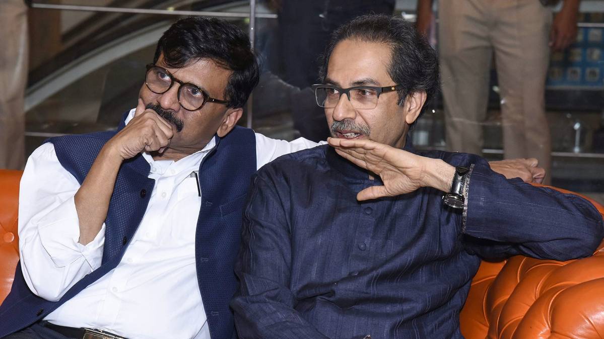 संजय राउत, उद्धव ठाकरे (फाइल फोटो/PTI)