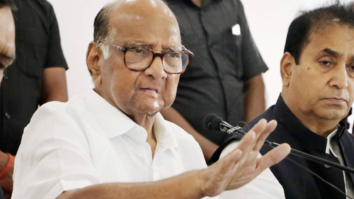 NCP अध्यक्ष शरद पवार (फोटो-PTI)