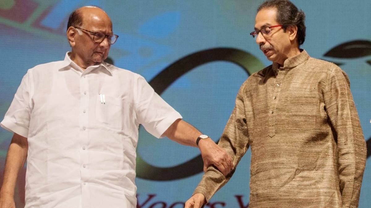शरद पवार और उद्धव ठाकरे (फाइल फोटो)