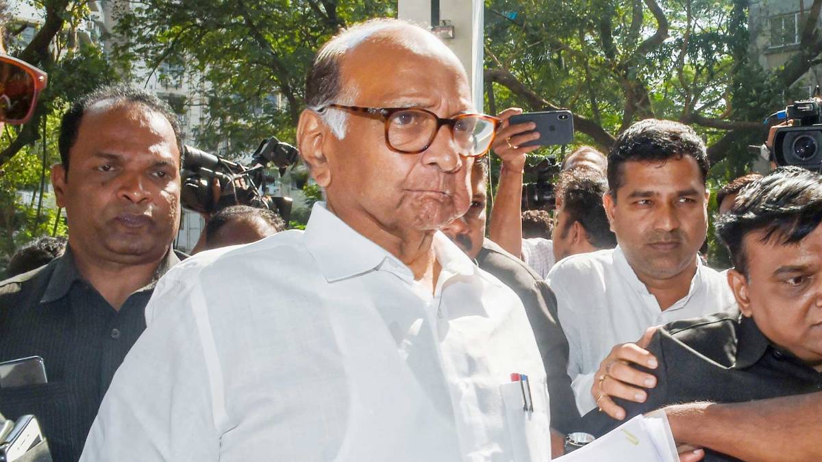 NCP अध्यक्ष शरद पवार (फोटो- PTI)