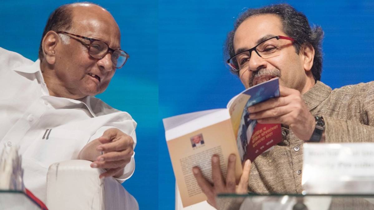 शरद पवार और उद्धव ठाकरे (फाइल फोटो)