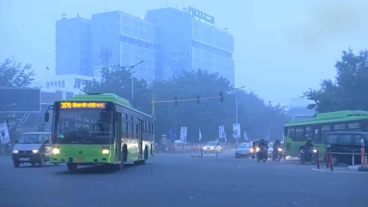 दिल्ली में प्रदूषण का कहर (IMAGE ANI)