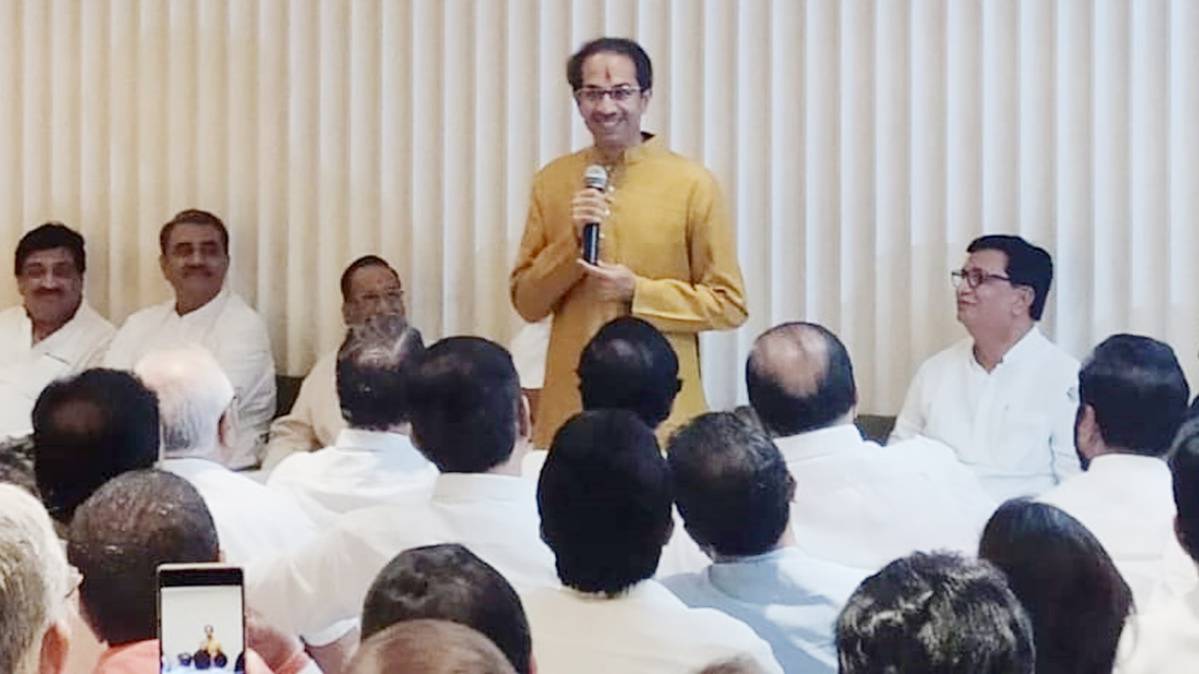 उद्धव ठाकरे ने सोनिया गांधी और शरद पवार का जताया आभार(फोटो-ANI)