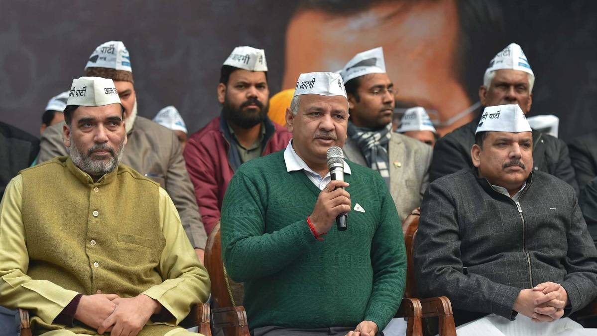 आम आदमी पार्टी (फोटो-PTI)