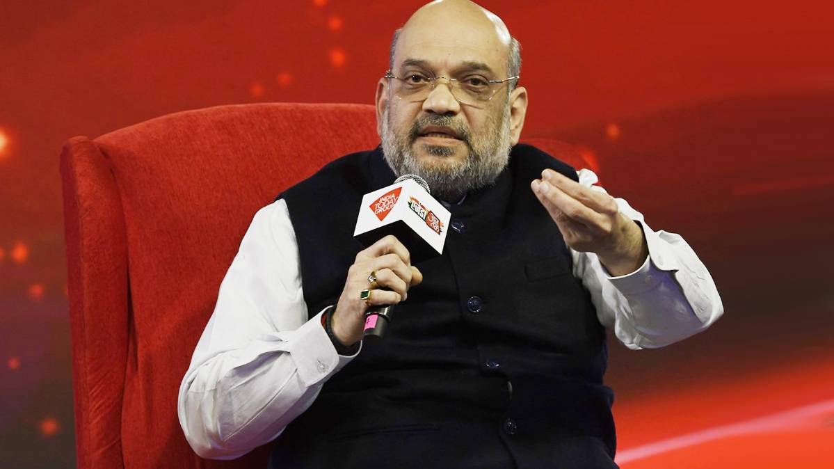 एजेंडा आजतक के मंच पर अमित शाह