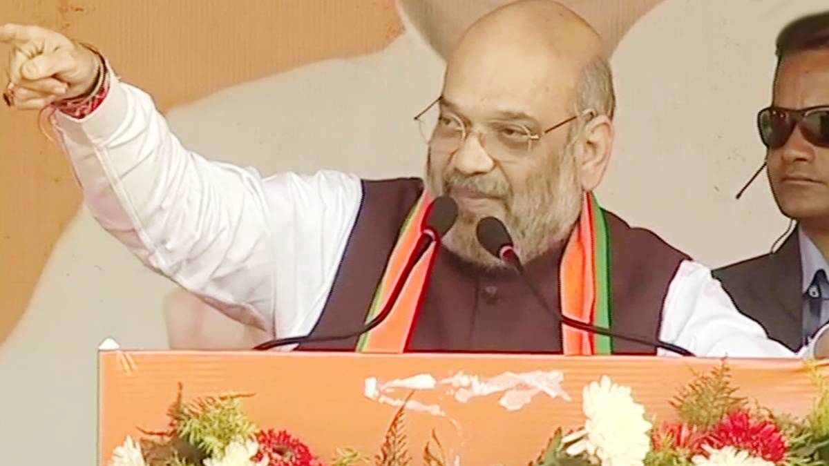 मिशन झारखंड पर निकले गृहमंत्री अमित शाह(फोटो-ANI)