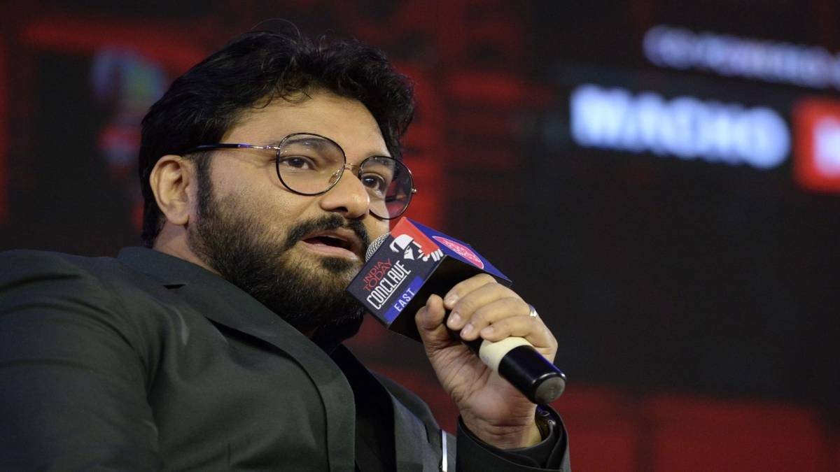 इंडिया टुडे कॉन्क्लेव में केंद्रीय मंत्री बाबुल सुप्रियो (फोटो: विक्रम शर्मा)