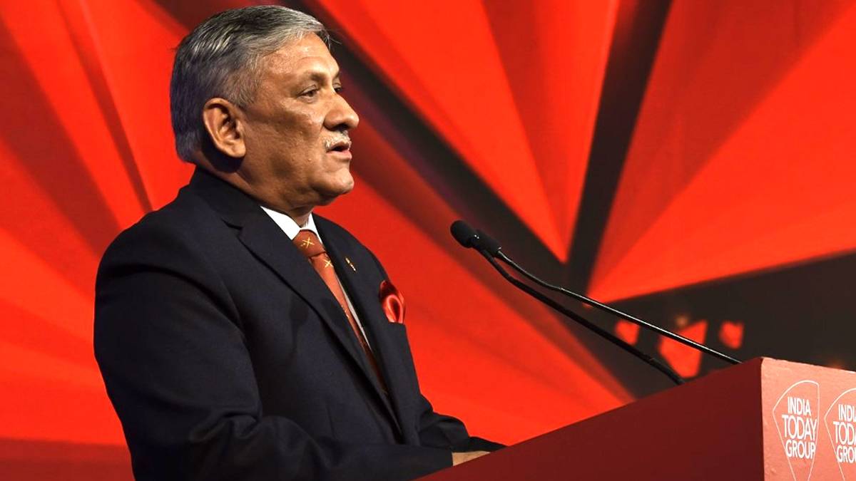 बिपिन रावत (Shekhar Ghosh/India Today )