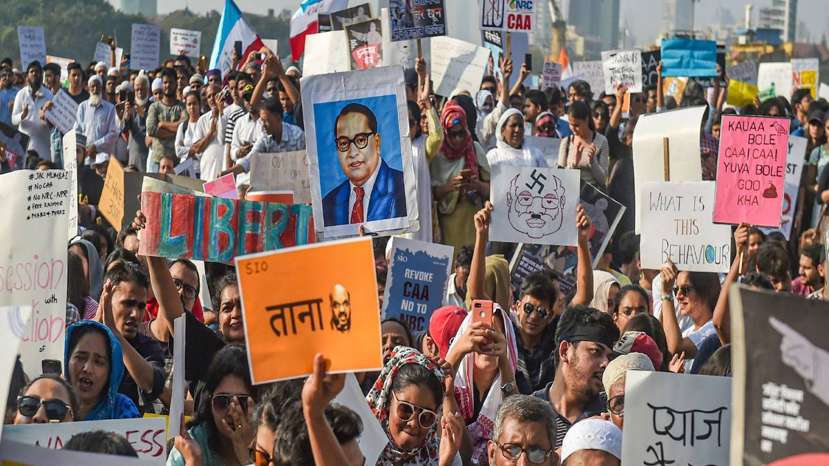 CAA पर खूब हंमामा (फोटो-PTI)