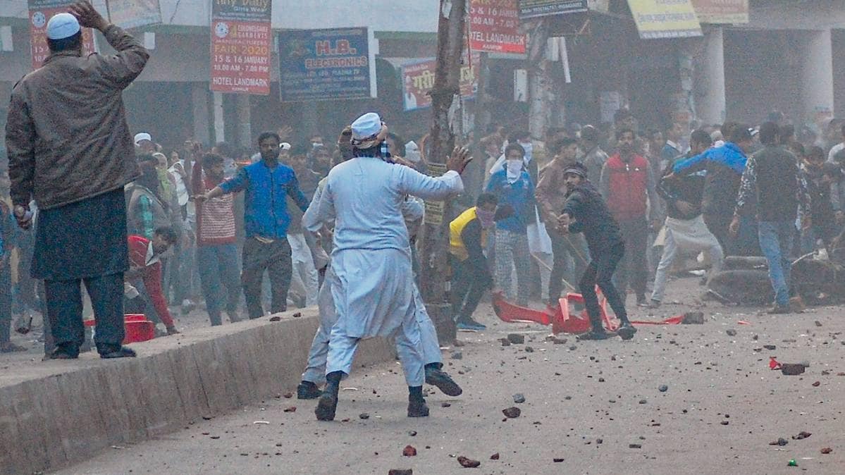 Anti- CAA protest in UP (PTI)