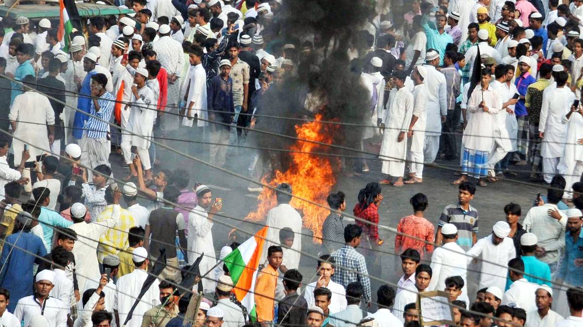 CAB का विरोध (PTI)