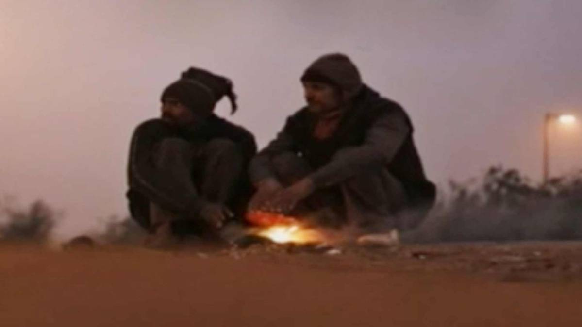 सर्दी ने मचाया कोहराम (फोटो टीवी ग्रैब)