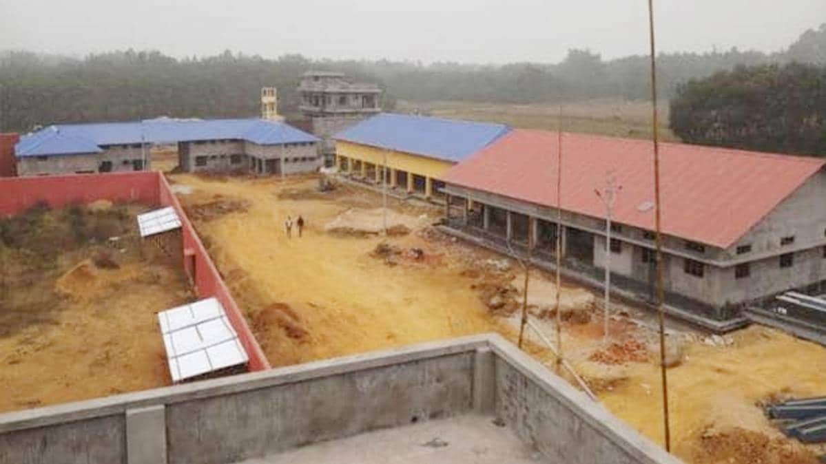 असम में डिटेंशन सेंटर का निर्माण (फोटो-Tapas Bairy)