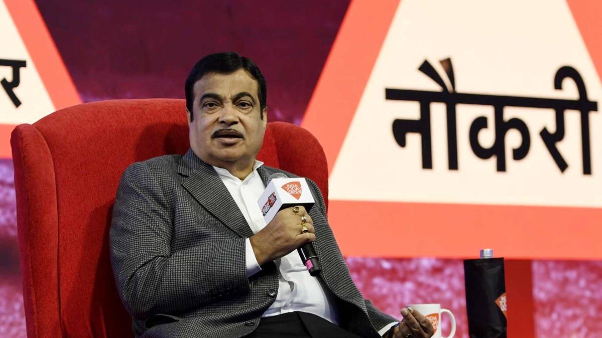 Nitin Gadkari, Minister of Road Transport and Highways Image credit: Shekhar Ghosh/India Today