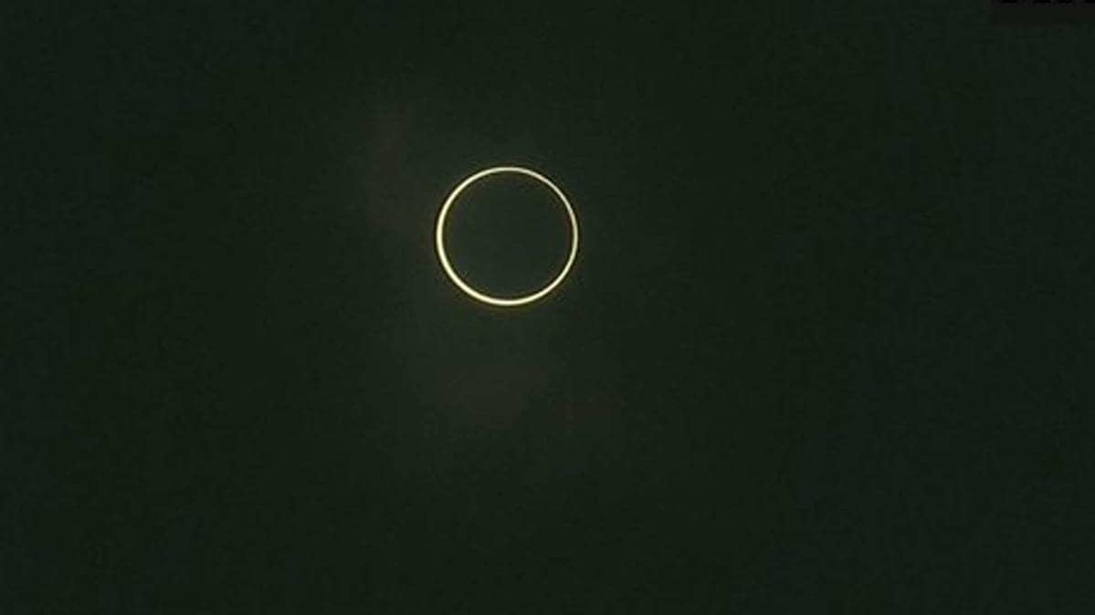 Solar eclipse (Photo ANI)