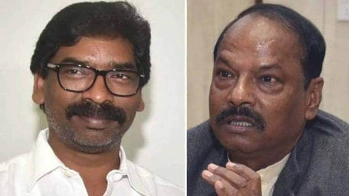 हेमंत सोरेन, रघुवर दास (फाइल फोटो)